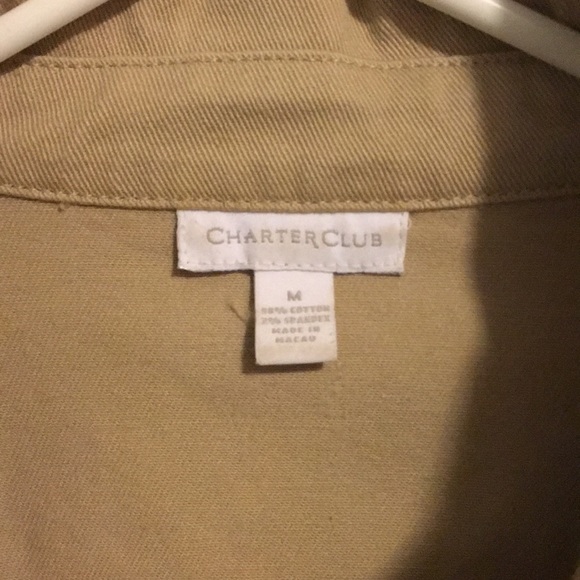 Charter Club Tan Jacket - Picture 2 of 7